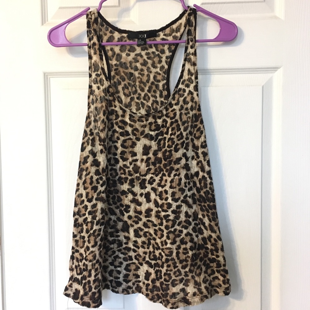 Forever 21 cheetah top